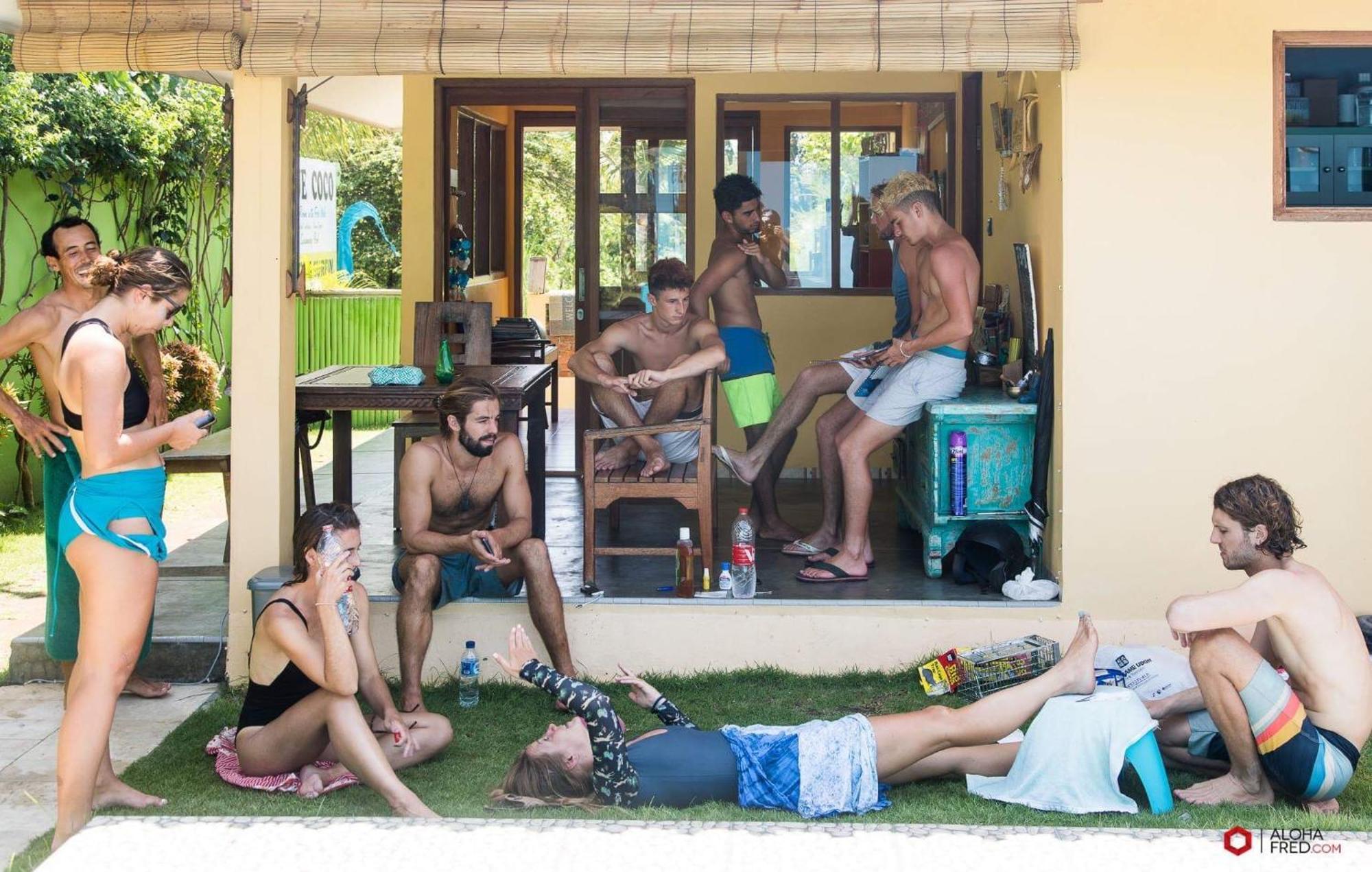Blue Coco Hotel Keramas Buitenkant foto